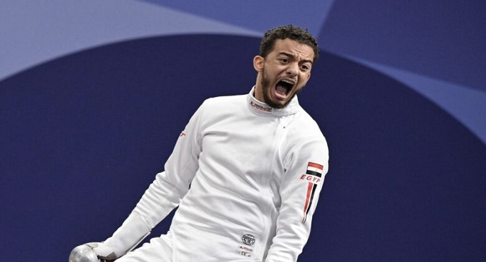 محمد السيد يتأهل لربع النهائي بمنافسات سلاح المبارزة فردي بأولمبياد باريس