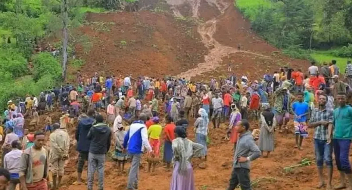 157 قتيلاً ومئات المفقودين في انزلاقات أرضية فى جنوب إثيوبيا