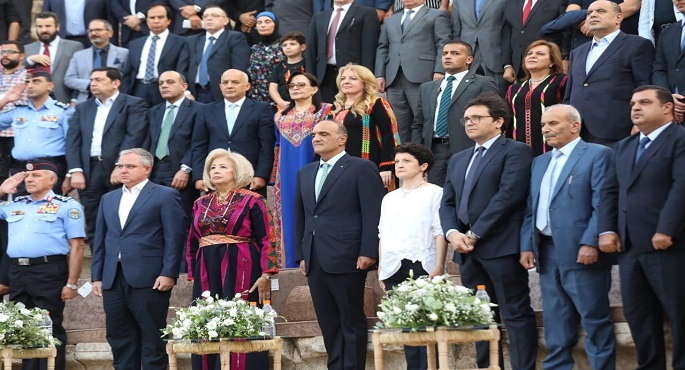 وزير الثقافة يشهد انطلاق فعاليات مهرجان “جرش” في الأردن
