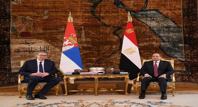 رئيس صربيا يعرب عن تقديره لرؤية الرئيس السيسي .. ويؤكد أهمية تعزيز التعاون بين البلدين