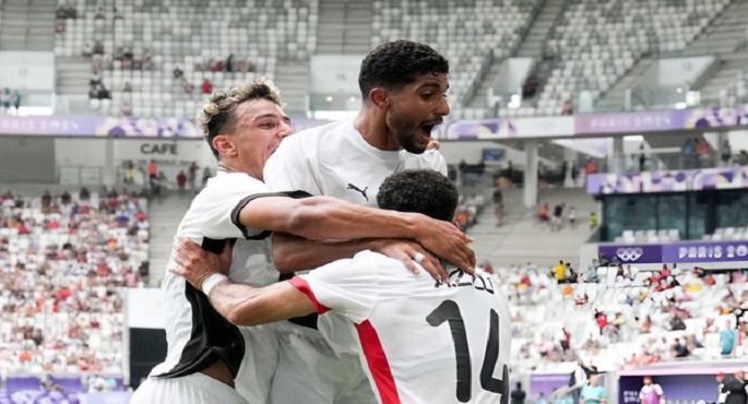 بالصور..وزير الرياضة يهنئ منتخب مصر الأوليمبي بالفوز علي إسبانيا والتأهل إلي دور الثمانية في أوليمبياد باريس