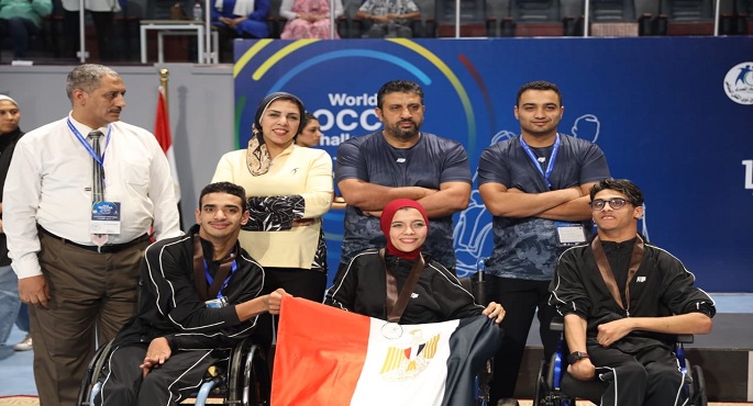 منتخب مصر يتوج بـ 5 ميداليات في بطولة العالم للبوتشيا