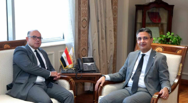 وزير التموين يبحث مع رئيس هيئة الرقابة المالية آليات تنشيط البورصة السلعية