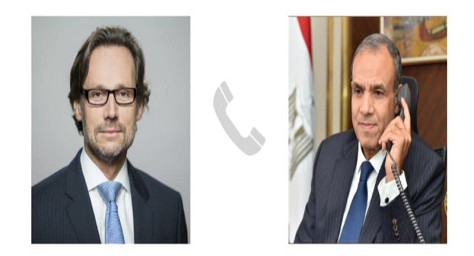 وزير الخارجية يتلقى اتصالاً هاتفياً من المستشار الخاص لشئون السياسة الخارجية والأمنية الألماني