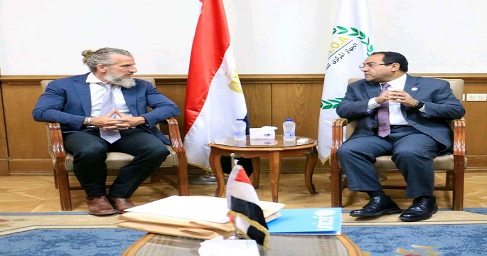 بالصور .. رئيس التنظيم والإدارة يستقبل ممثل اليونسيف في مصر ويبحثان التعاون المشترك