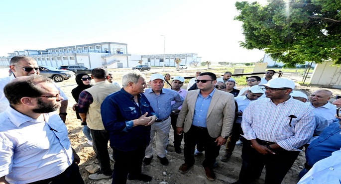 بالصور .. وزير الإسكان يتفقد أعمال إحلال وتجديد محطة تنقية مياه جنوب العلمين بطاقة 167 ألف م3 يومياً