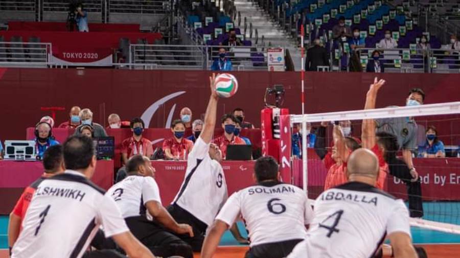 منتخب الطائرة جلوس يواجه البوسنة اليوم فى دورة الألعاب البارالمبية بباريس