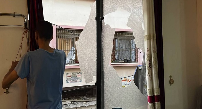 شهيدان و8 إصابات في قصف جوي إسرائيلي يستهدف مخيم بلاطة