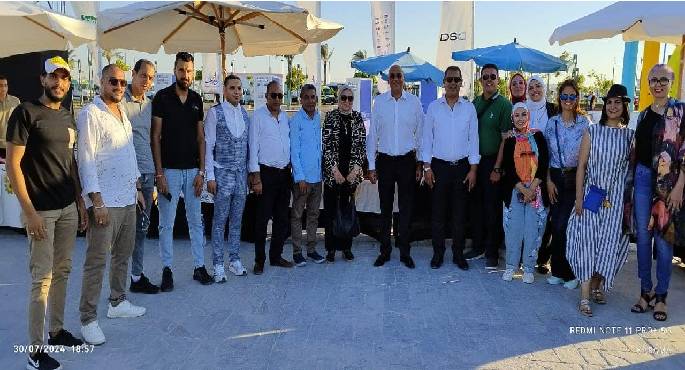 على هامش مهرجان العلمين.. جهاز تنمية المشروعات يقيم نسخة مصغرة من معرض تراثنا
