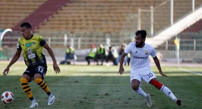فوز الجونة علي المقاولون العرب 1ـ0..وتعادل الداخلية مع البنك الأهلي بدون اهداف في الدوري الممتاز