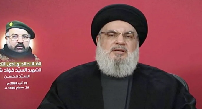 نصر الله: حزب الله سيرد على قتل إسرائيل لفؤاد شكر
