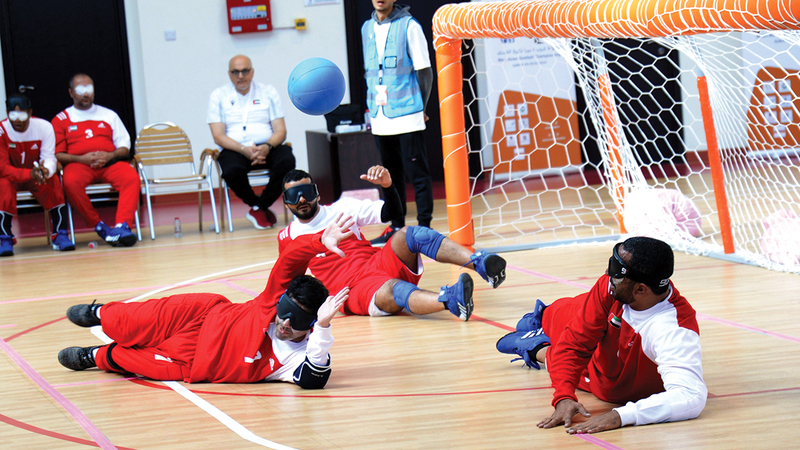 منتخب كرة الهدف يواجه أوكرانيا بمنافسات اليوم الأول لبارالمبياد باريس