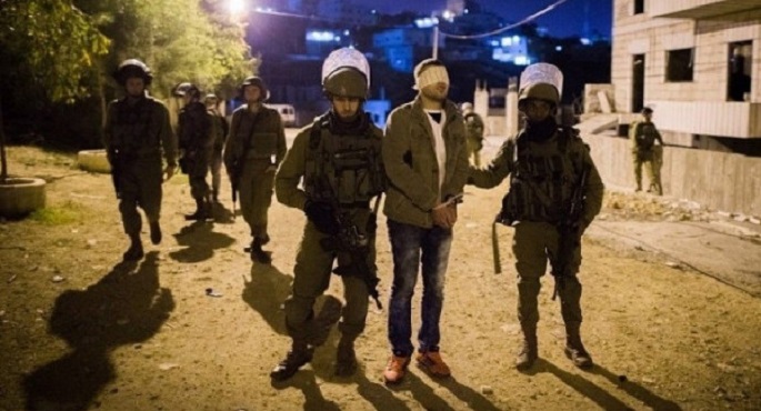 قوات الاحتلال الإسرائيلي تعتقل 16 فلسطينيا على الأقل من الضفة الغربية
