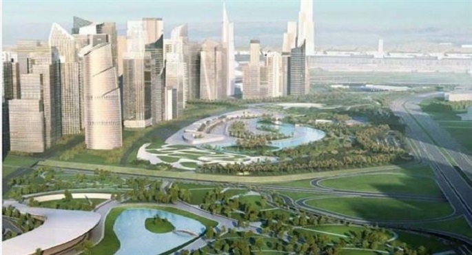 معلومات الوزراء يستعرض مشروعي النهر الأخضر وحي المال والأعمال بالعاصمة الإدارية