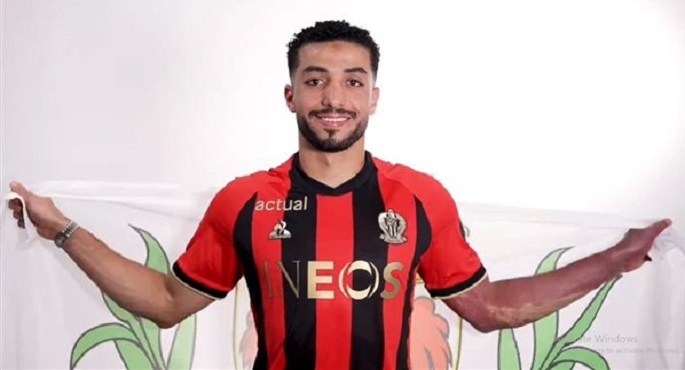 محمد عبد المنعم في قائمة نيس استعدادا لمواجهة أنجيه بالدوري الفرنسي لأول مرة