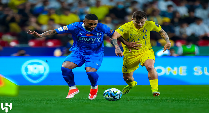 ديربي ناري بين النصر والهلال في نهائي كأس السوبر السعودي