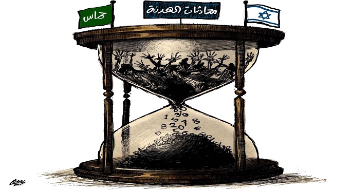 تواصل محادثات الهدنة فى ظل استمرار تساقط الشهداء