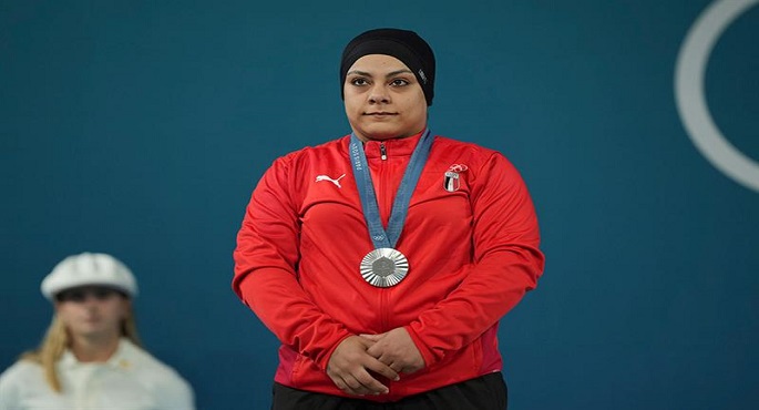 سارة سمير تحصد الميدالية الفضية فى رفع الأثقال بأولمبياد باريس 2024