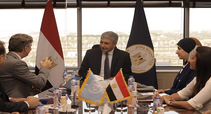 ⁠وزير السياحة يلتقى ممثل برنامج الأمم المتحدة الإنمائي في مصر لتعزيز التعاون