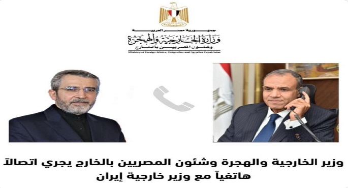 عبد العاطي يبحث هاتفيًا مع نظيره الإيراني احتواء التصعيد في المنطقة