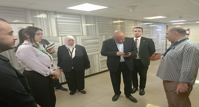 عصمت: حريصون على الارتقاء بمستوى الخدمات الطبية داخل مستشفى الكهرباء بألماظة