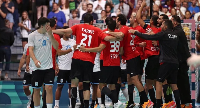 منتخب اليد يختتم استعداداته اليوم لمواجهة إسبانيا في أولمبياد باريس