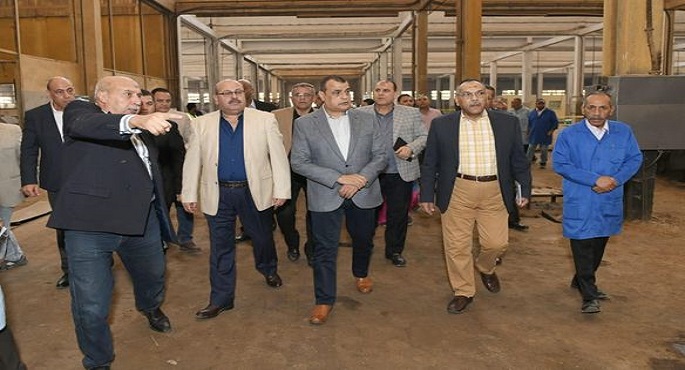 بالصور..وزير الدولة للإنتاج الحربى ” يتفقد شركة شبرا للصناعات الهندسية