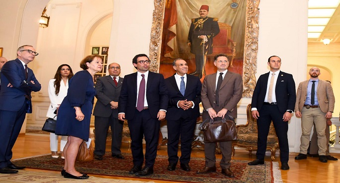 بالصور.. وزير الخارجية: إجماع دولي على ضرورة وقف إطلاق النار بغزة .. والجهد المصري لن يتوقف
