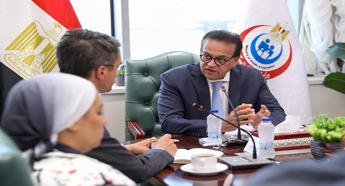 بالصور.. وزير الصحة يستقبل وفد البنك الدولي لبحث التعاون في ملف التنمية البشرية