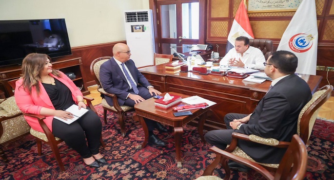 بالصور.. وزير الصحة يؤكد حرص مصر على التعاون مع الهند في إنتاج اللقاحات