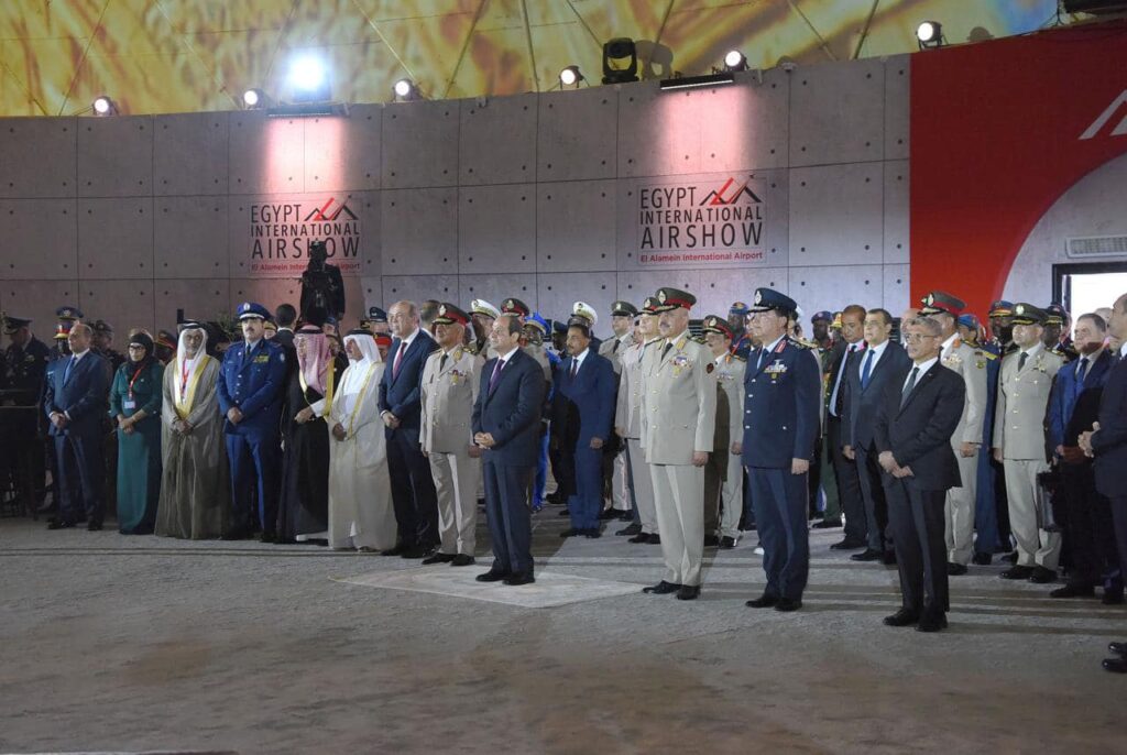 بالصور.. الرئيس السيسي يشهد انطلاق معرض مصر الدولي للطيران والفضاء 2024