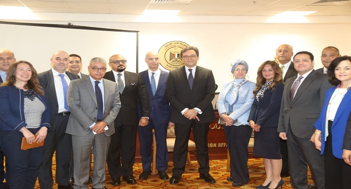بالصور.. وزير الثقافة يلتقي سفراء مصر الجدد لبحث سبل تعزيز التمثيل الثقافي المصري بالخارج