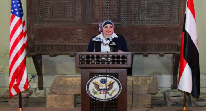 بالصور..شراكة بين الحكومتين المصرية والأمريكية لحماية وحفظ التراث الثقافي المصري