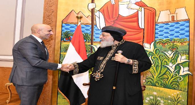 قداسة البابا يستقبل وزير التعليم لبحث سبل التعاون في وضع القيم والمبادئ الدينية المشتركة
