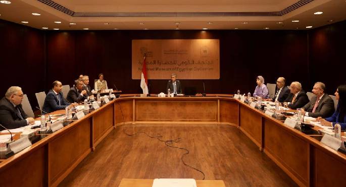 وزير السياحة يترأس الاجتماع الأول لمجلس إدارة هيئة المتحف القومي للحضارة المصرية