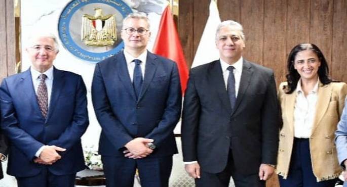وزير البترول يلتقى الرئيس التنفيذى للمؤسسة الدولية الإسلامية لتمويل التجارة