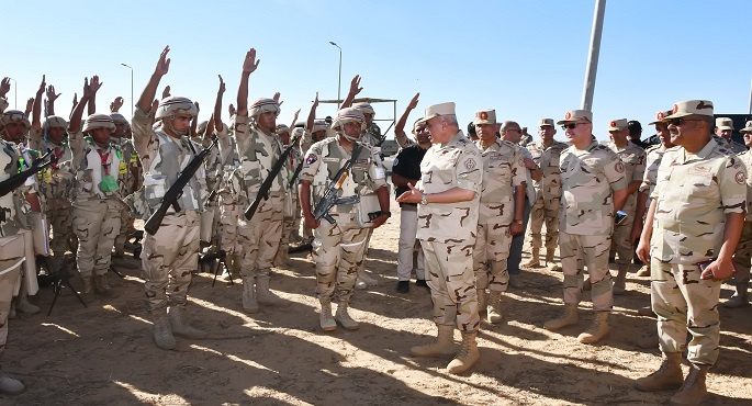 بالفيديو والصور.. رئيس الأركان يتفقد إحدى نقاط تأمين خط الحدود الدولية على الاتجاه الإستراتيجي الشمالي الشرقي