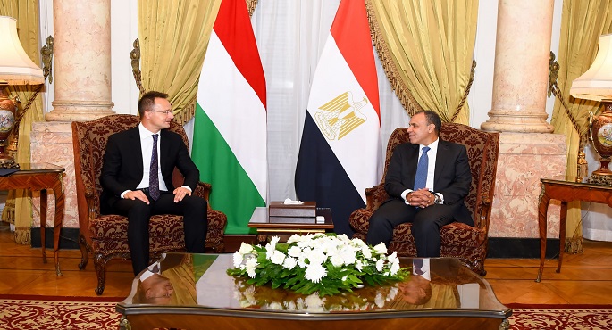 بالصور.. وزير الخارجية يعقد جلسة مباحثات مع نظيره المجري بالقاهرة