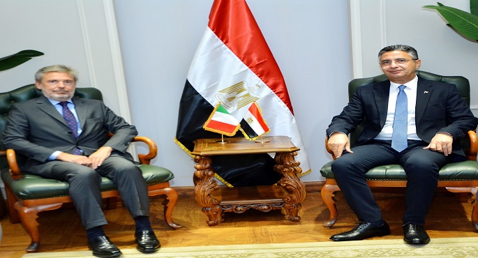 بالصور.. وزير التموين يبحث مع سفير إيطاليا مجالات وسُبل التعاون المشتركة