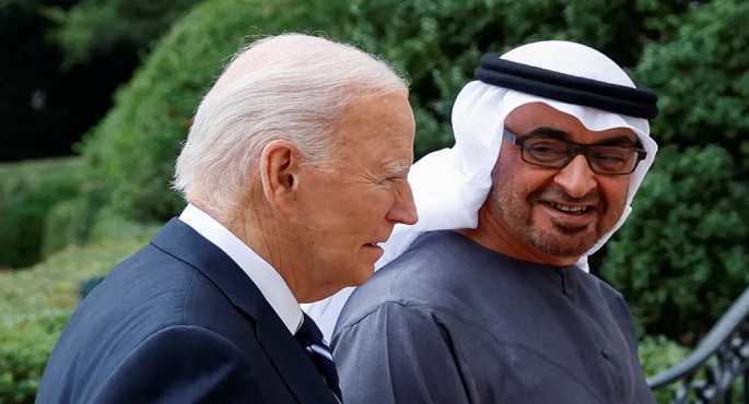 بايدن يعلن الإمارات ثاني شريك دفاعي لأمريكا بعد الهند