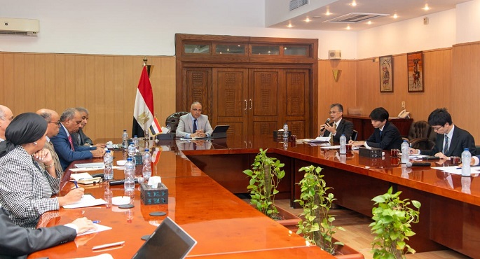 بالصور.. وزير الري يبحث مع سفير اليابان بالقاهرة تعزيز التعاون بين البلدين في مجال الموارد المائية