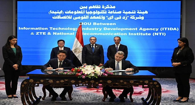 بالصور.. مدبولي يشهد توقيع 5 مذكرات تفاهم لتعزيز التعاون في مجالات الاتصالات وتكنولوجيا المعلومات بين مصر والصين