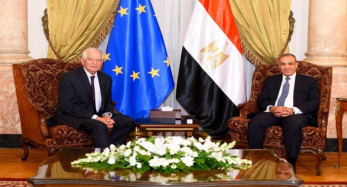 بالصور.. وزير الخارجية يبحث مع بوريل تعزيز محاور الشراكة الإستراتيجية الشاملة والتطورات في غزة