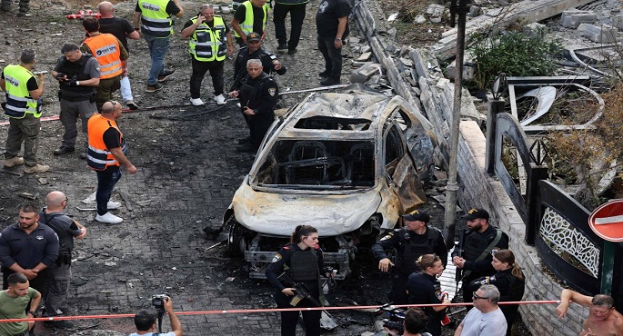 حزب الله يقصف حيفا وعكا والجليل الأعلى والأسفل بشمال إسرائيل بـ 85 صاروخًا