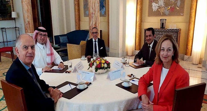 بالصور .. مصر تشارك في اجتماع اللجنة الخماسية حول لبنان