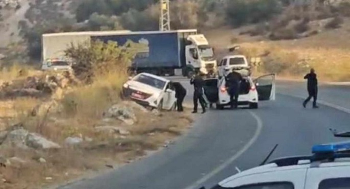 مقتل 3 من الشرطة الإسرائيلية في عملية إطلاق نار عند حاجز ترقوميا قرب الخليل