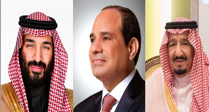 الرئيس السيسي يهنئ خادم الحرمين وولي العهد السعودي بذكرى اليوم الوطني