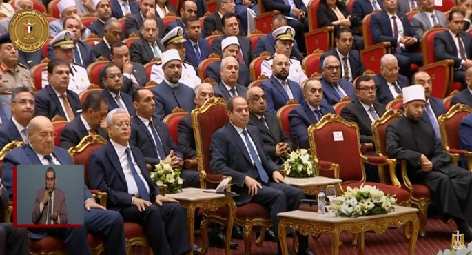 الرئيس السيسي يشهد احتفالية وزارة الأوقاف بذكرى المولد النبوي الشريف
