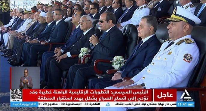 الرئيس السيسي يشهد حفل تخريج دفعة جديدة من أكاديمية الشرطة