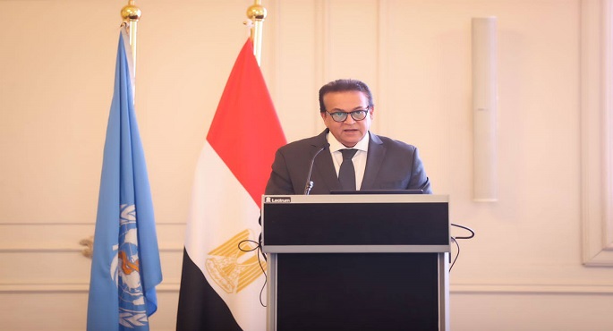 بالصور.. وزير الصحة: الدولة المصرية اتخذت قرارات عديدة لتعزيز الرعاية الصحية واستراتيجية الصحة الواحدة